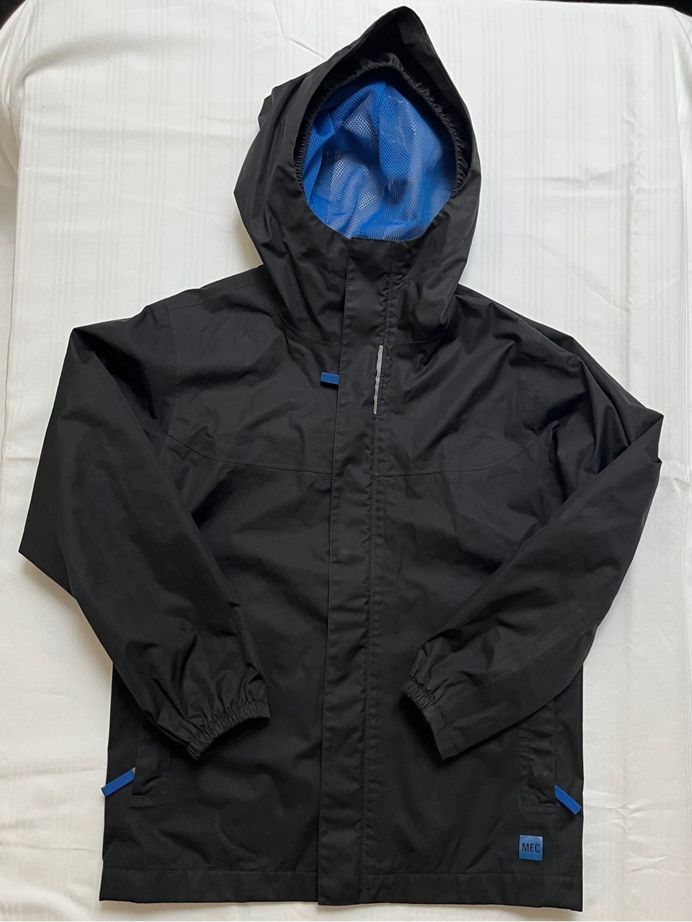 MEC rain Jacket size 8 yo